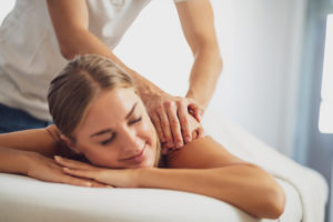 woman massage
